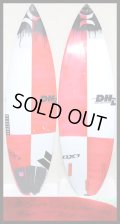 【貴重/最新!!!】 DHD/DX-1 For Jack Freestone 5'11 191/2 21/2