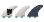 画像1: 〔CAPTAIN FIN] Dane Reynolds Twin Tab 4.4　トライフィン / S (1)