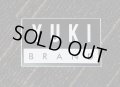 YUKI BRAND ロゴステッカー (中）