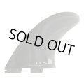 NEW!! FCSII MR Eco Blend 2+1 Twin/Tri Fin (ツインスタビ) / smoke swirl
