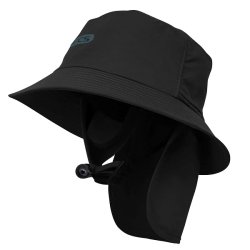 画像1: NEW!! FCS/ESSENTIAL SURF BUCKET HAT/(Black/Teal)