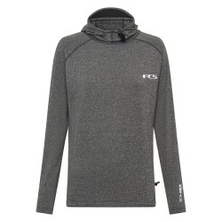 画像1: ラス1   FCS/EssentialHooded LONG SLEEVE RASH VEST (メンズ長袖ラッシュ）