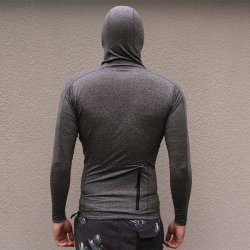画像2: ラス1   FCS/EssentialHooded LONG SLEEVE RASH VEST (メンズ長袖ラッシュ）