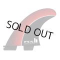 NEW!! FCSII GM PC Aircore Tri Retail Fin / Fireball / (M)