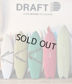 画像2: 【激安！】DRAFT // Trust Me 5FIN！ 5'11" F-1ブランクス&アブストティント