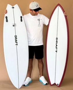 画像2: 【飯田航太テストボード美品！】DRAFT // "OVERDRIVE" Twin 5'6" F-1ブランクス
