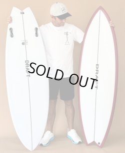 画像2: 【ニューモデル】DRAFT // "OVERDRIVE" Twin 5'8" F-1ブランクス ティント入