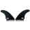 画像1: 【NEW!】AQUATIC DIVISION FIN（AD Twin) / Black (1)