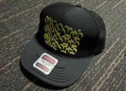 画像1: NEW!! MOBB CAP (Tracker) ブラック/イエロー