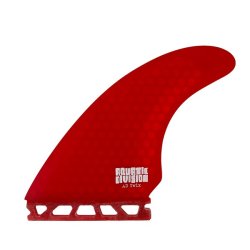 画像1: 【NEW!】AQUATIC DIVISION FIN（AD Twin) / Red