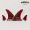 画像1: NEW!! DEFLOW/THOMAS BEXON TWINER FIN / BURGUNDY/WHITE (1)