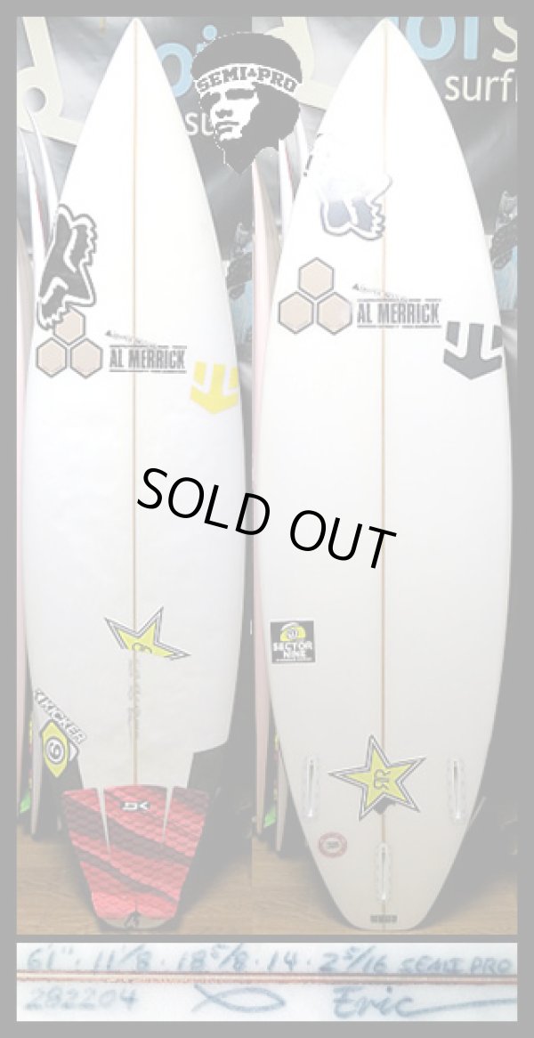 画像1: 【CIプロボード!!】 AL MERRICK/Semi Pro for Eric Geiselman 6'1"
