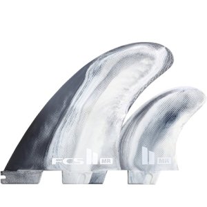 画像: FCSII MR(Mark Richard's Shaper Fin)PC TWIN+STABILIZER /BLK/WHT