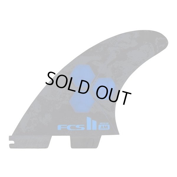 画像1: 【NEW！】 FCSII/AM TRI-QUAD(5FINS) Al Merrick's shaper fin/M/COBALT