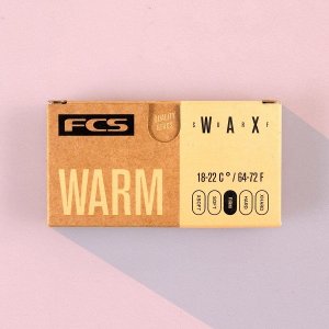 画像: 【オススメ最新WAX】 FCS SURFWAX 【WARM】