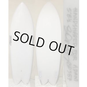 画像: Daniels surfboards /Handshape フラットデッキツイン 5'8 1/2"レア！