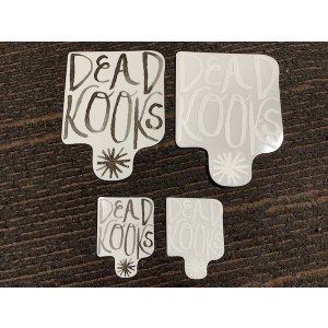 画像: 【再入荷!】 DEADKOOKS/オリジナルステッカー・小 【塩ビタイプ】