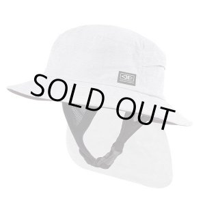 画像: O&E/INDO STIFF PEAK SURF HAT/(WHITE MARLE)