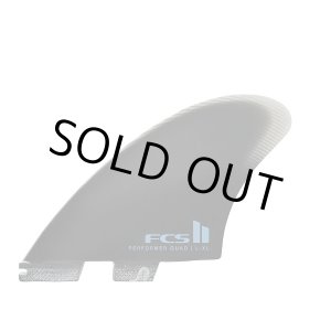 画像: 【NEW!】 FCSII PERFORMER QUAD SPLIT KEEL / Blk