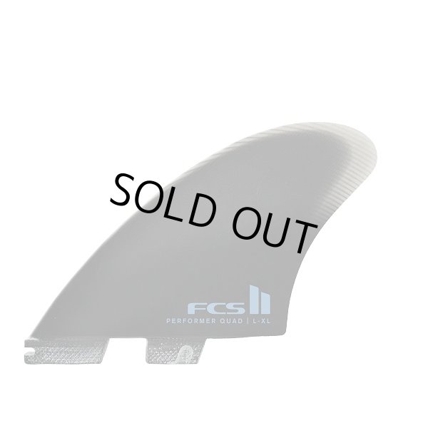 画像1: 【NEW!】 FCSII  PERFORMER QUAD SPLIT KEEL / Blk