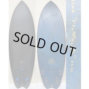 画像: 【シェイパー&ライダー使用中古!】 Hammo / SAILFISH Black Beauty 5'3 26.4L" 1/2 Carbon&Tint!!