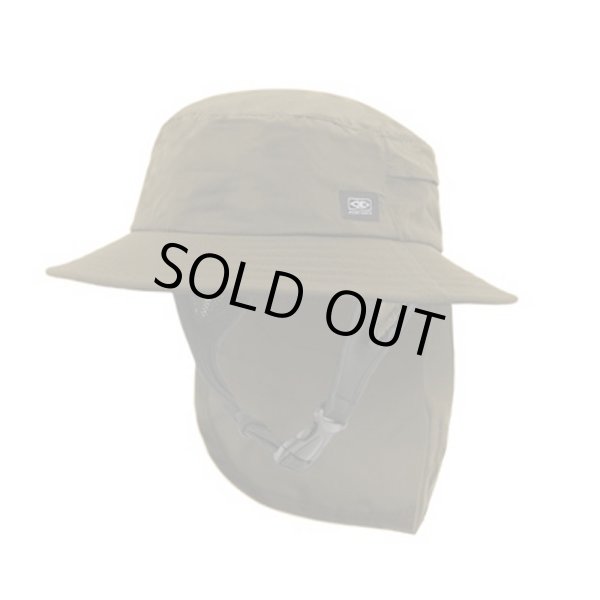 画像1: O&E   INDO STIFF  PEAK SURF  HAT  OLIVE / Lサイズ