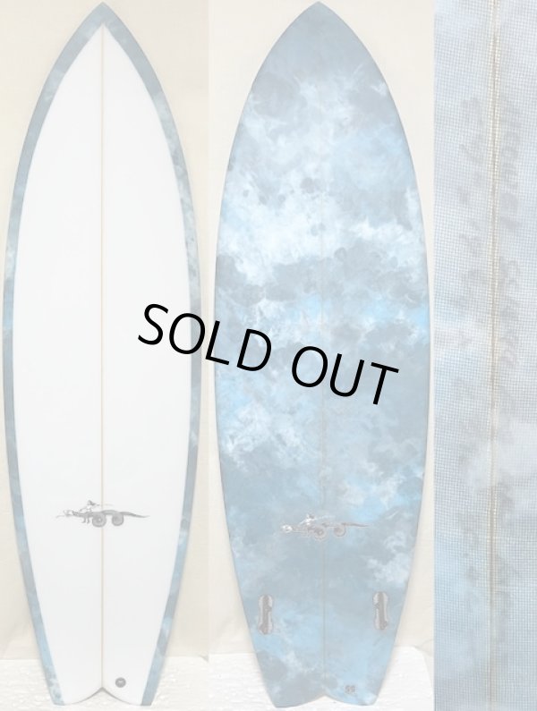 画像1: 【乗りやすいレール薄めフィッシュ】Serpent Sleds / Sumbawa Fish 5'9" アブストティント 新品激安！