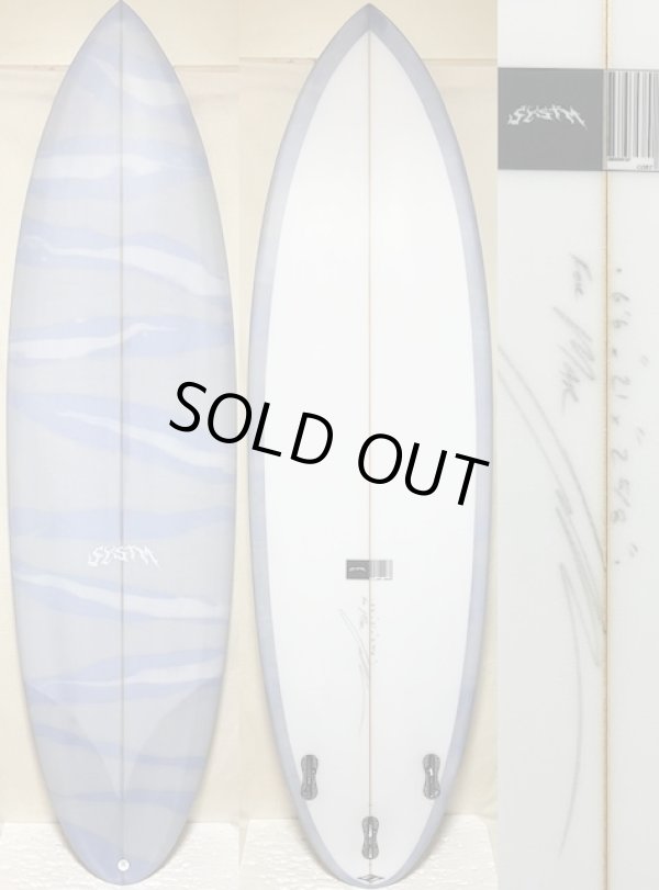 画像1: 【ハリースペシャルティント】SYSTM / "ANVIL MID" 6'6" フラットデッキ 新品が特別価格！