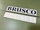 画像: NEW!!  BRUSCO  ステッカー