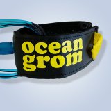画像: 【NEW!!】OCEAN GROM / 4'8 Micro Grom Leash "Fin(ブルー)"