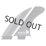 画像:  FCSII  Mick Fanning Glass Fibre Fusion Tri  Size"M" /smoke/white