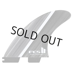 画像: FCSII Mick Fanning Glass Fibre Fusion Tri Size"M" /smoke/white