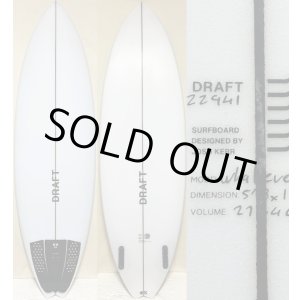画像: 【飯田航太絶賛モデルがストックで登場】DRAFT // Whatever ツイン 5'8" Fomura-1ブランク 中古美品
