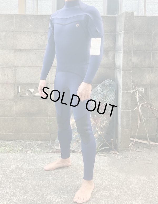 画像1: 【特別価格】 SURGE WETSUITS / チェストジップ フルスーツ / ネイビー  MLB