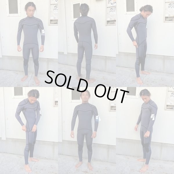 画像2: 【特別価格】 SURGE WETSUITS / チェストジップ フルスーツ / チャコールグレー  ML