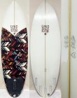 画像1: 【貴重なファブリックインレイ！】 DEADKOOKS/White Heart 5'3 1/2"美品！