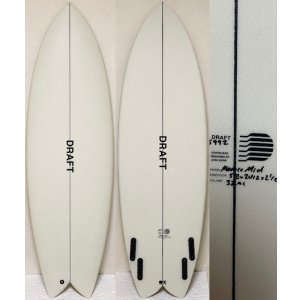 画像: 【最新クアッドミッドフィッシュ】DRAFT // Menace Mid 5'8" Fomura-1ブランク!