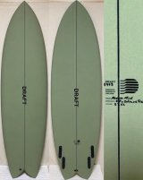 画像: 【乗りすぎ注意なクアッドフィッシュ】DRAFT // Menace Mid 6'2" Fomura-1ブランク 高浮力！