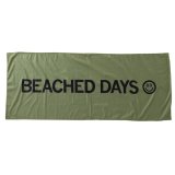 画像: New! BEACHED DAYS Magnetic Beach Towel / OLIVE
