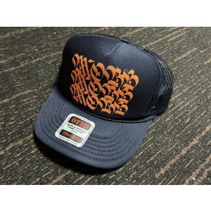 画像: NEW!! MOBB CAP (Tracker) ネイビー/オレンジ