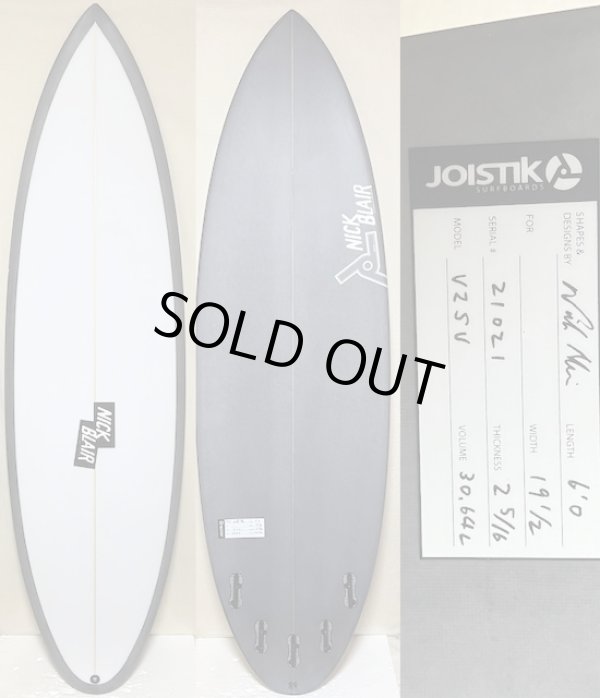画像1: 【ビックショート&ステップアップ】JOISTIK / V2SV 6'0" US/CT ティント入 激安！ 