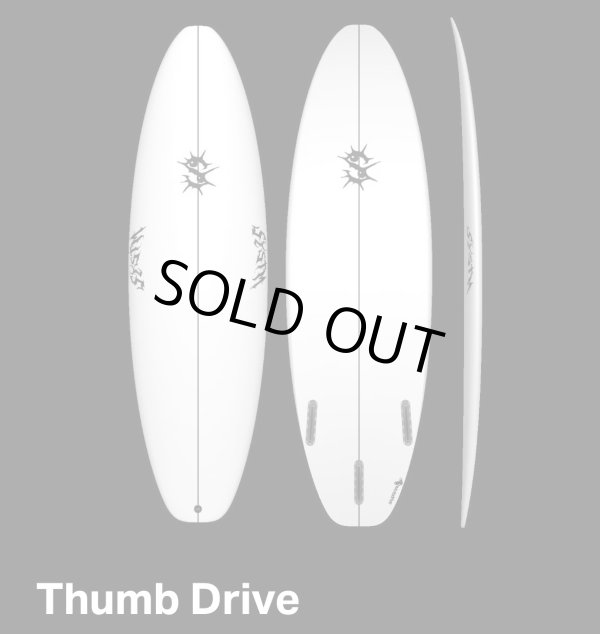 画像6: 【最新モデル】SYSTM / "Thumb Drive" 5Fin 5'5" グラデーションレールスプレー 激安！