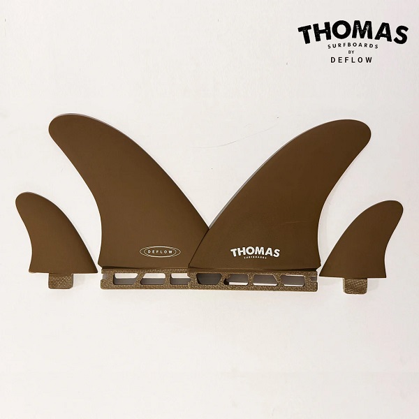 画像1: NEW!! DEFLOW/THOMAS BEXON TWINER FIN / BROWN